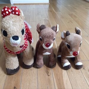 Rudolph the red nosed reindeer plush